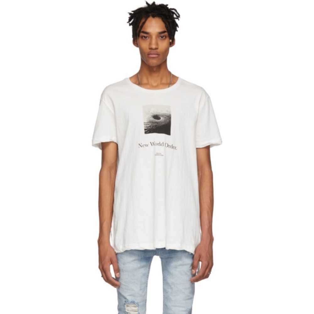 Ksubi White New World Order T-Shirt- Size M